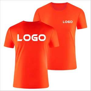 Camiseta con Logotipo Estampado de Alta Calidad para Hombre, Personalizable, Camiseta de Moda para Mujer, Manga Corta, Cuello en V, en Stock - Product Image 6