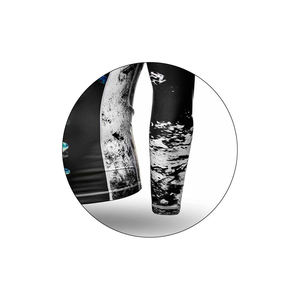 <b>Men's</b> Compression Rash Guard Eco-Friendly Polyester Training Top Gym Fitness Full Sleeve Sun Protection <b>Front</b> Logo Custom - Product Image 4