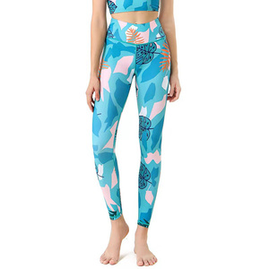 Nouvel Arrivage – Leggings Premium Femme Taille Haute en Soie de Lait Doublement Brossée 230 g/m² Respirants Anti-Bactériens à Motif Ethnique - Product Image 3
