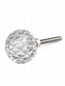 Embout de tringle à rideau en cristal moderne en forme de diamant, pendentif décoratif en acrylique, taille personnalisée pour salon et décoration intérieure - Product Image 1
