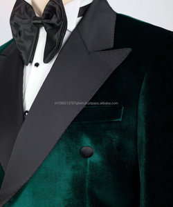 Chaquetas de Estilo Casual de Moda, Blazers de Terciopelo, Trajes de Esmoquin Ajustados para Hombre, Trajes Ajustados y Elegantes para Bodas, Venta al por Mayor para Hombre - Product Image 2