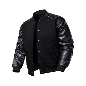 Factory Direct <b>Baseball</b> <b>Bomber</b> <b>Jacket</b> with Custom Fabric Choices Personalized Branding and Bulk Apparel Production - Product Image 1