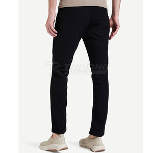 Jeans pour hommes à taille mi-haute, coupe droite, 100% coton, fabrication usine, nouvelle collection, vente en gros, haute qualité - Product Image 2