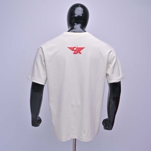 เสื้อยืดคอกลมแขนสั้น SOA Boxing Club สำหรับผู้ชาย สีตามสั่ง พิมพ์ลายยางนูน ทรงปกติ ผ้าเจอร์ซีย์คอตตอน แห้งเร็ว - Product Image 2