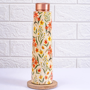 Botella de Agua Deportiva Ecológica de Cobre Puro de 500 ml con Diseño Nuevo de Tayyab Handicrafts, con Logotipo Personalizado para Uso en Exteriores - Product Image 6