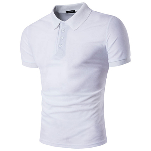 เสื้อโปโลแขนยาวผู้ชาย ลายทางสีชมพูขาว ดีไซน์ทันสมัย ทรงปกติ - Product Image 3