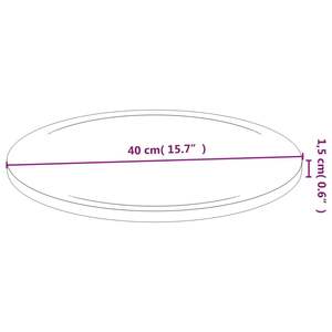 Ensemble de 6 planches à découper en bambou de 15,7 x 0,6 pouces, blocs à découper de qualité supérieure - Product Image 6