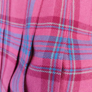 Vente chaude : Jupe écossaise plissée en laine 100% faite à la main, motif tartan, style robe d'écolière - Product Image 6