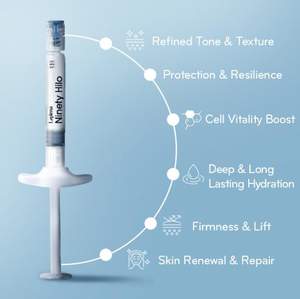 Suero Facial Lapiena Ninety Hilo con Ácido Hialurónico HA de Alto y Bajo Peso Molecular, Hidratación Profunda, Luminosidad, Elasticidad, Antiarrugas - Product Image 4