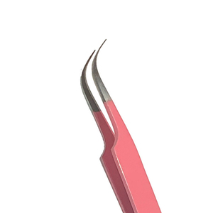 Pince à épiler en acier inoxydable pour extensions de cils, application professionnelle, fournitures pour salon de beauté - Product Image 2