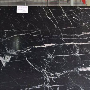 Modern Marine Black Natural <b>Marble</b> with Polished Finish for Premium Construction and Design Projects - Product Image 2