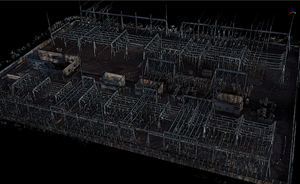 GEOSUN GS-120G SLAM LiDAR เครื่องสแกนเลเซอร์ 3 มิติ ความแม่นยำสูง สำหรับการตรวจสอบสถานีไฟฟ้าแบบดิจิทัลทวิน - Product Image 5