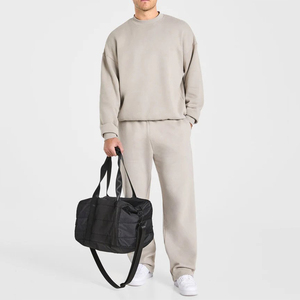 Ensemble de survêtement polaire personnalisé pour homme, qualité supérieure, avec cordon de serrage, idéal pour l'entraînement sportif en hiver - Product Image 5