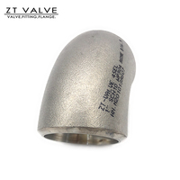 Raccord 45 degrés 1 2 3 4 24 pouces coudes de raccord de tuyau en acier inoxydable avec livraison rapide