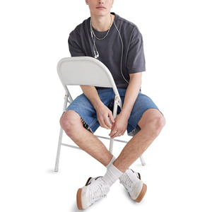 Heavy Cotton Full-Front Unisex Boxy Round-neck Short-Sleeved Men's T-<b>Shirts</b> Casual Stretch Label <b>Patchwork</b> T-<b>shirt</b> for Men - Product Image 4