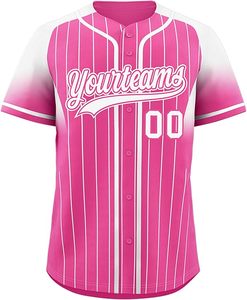 Jersey de Béisbol/Fútbol Unisex de Talla Grande Personalizable con Estampado, Cuello en V, Nombre del Equipo Personalizado en la Parte Delantera, Secado Rápido, Absorción de Humedad, Transpirable - Product Image 6