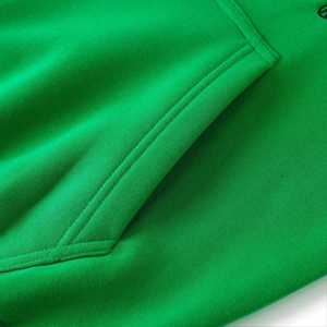 Sudadera Unisex AKA Green Stripe Chenille con Cuello Redondo, Bordado de Letras Griegas, Ajuste Cómodo, Ropa Casual Premium - Product Image 5