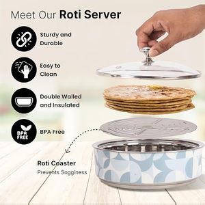 Modern Round Casserole <b>Dish</b> <b>with</b> <b>Glass</b> <b>Lid</b> Enamel Coating Dishwasher Safe for Gas and Induction Cookers - Product Image 4