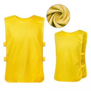 Chalecos Deportivos Transpirables y Ligeros con Logotipo Frontal para Entrenamiento de Invierno y Verano, para Equipos de Fútbol, 100% Seda, Precio al por Mayor - Product Image 5