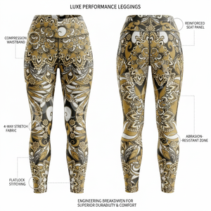 100% High Quality Polyester Fabric Custom Printed Yoga <b>Leggings</b> for <b>Women</b> Seamless Stretch Fitness Gym Running Quick Dry Pants - Product Image 2
