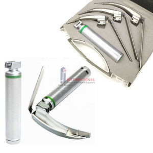 Laringoscopio Veterinario LED Combo al por Mayor de Fábrica para Anestesia e Intubación de Emergencia, Laringoscopio con 3 Hojas Macintosh y 3 Hojas Miller de Acero - Product Image 4