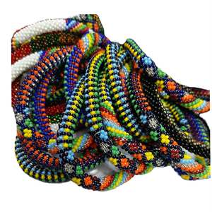 Multicolored Snake Pattern Fashion <b>Beads</b> Bracelets-Gift - Product Image 5