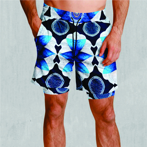 Pantalones Cortos Casuales Personalizados para Hombre, Cintura Elástica Media, Forro Polar Grueso, Rectos, Antiarrugas, Ecológicos, Transpirables, Ultrasuaves, OEM - Product Image 4