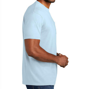 T-shirt Homme Uni en Coton 100% Personnalisable avec Logo de Votre Marque – Qualité OEM – Col Rond – T-shirts Décontractés pour Hommes - Product Image 3