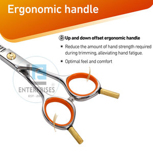 New Design Custom Size Stainless Steel Professional <b>Thinning</b> Scissors-Durable Low Price Haircut Tool - Product Image 5