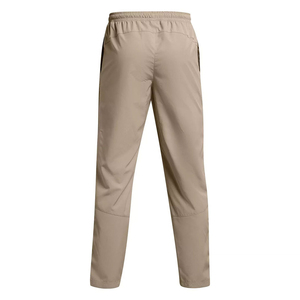 Pantalones Casuales Color Caqui para Hombre, Cintura Elástica con Cordón, Ligeros, de Poliéster y Algodón, Secado Rápido, Bolsillos Laterales, para Verano - Product Image 6