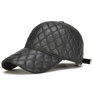 Gorras de Cuero Suave Ajustables, Fabricación OEM al por Mayor, Exportación, Accesorios para el Cabello - Product Image 1