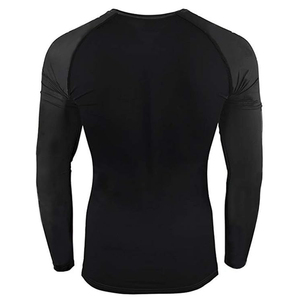 OEM Men <b>Compression</b> <b>Shirt</b> Long Sleeve Rash Guard Graphic Print UV Protection Custom Branding Supplier - Product Image 2