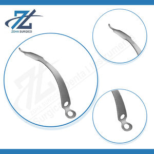 Elevador de Huesos Hohmann-Aldinger Curvo de 270 mm de Largo x 24 mm de Ancho, Instrumentos Quirúrgicos Manuales de Acero Inoxidable con Certificación CE - Product Image 4