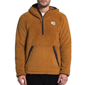 Sweat à capuche pour homme, streetwear urbain, en coton molletonné, surdimensionné, décontracté, chaud pour l'hiver, confortable, à porter tous les jours, sweat à capuche tendance - Product Image 1