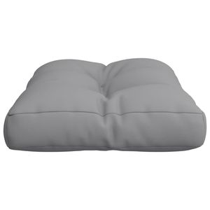 Coussin de palette extérieur en tissu gris 100% polyester 19,7x15,7x4,7 po - Product Image 6