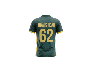 Camiseta de Cricket de Australia, Personalizada con Sublimación, Transpirable, que Absorbe la Humedad, Uniforme Deportivo Atlético - Product Image 2