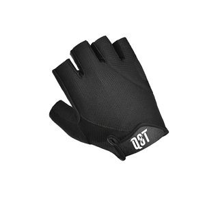 Gants de cyclisme demi-doigts avec paume rembourrée en gel, pour VTT, respirants, avec fermeture auto-agrippante au poignet, logo personnalisé, OEM ODM, vente en gros - Product Image 4