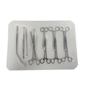 Stainless Steel ENT Diagnostic Set Myringoplasty <b>Neurosurgery</b> Suction Cannula Autoclavable Manual - Product Image 4