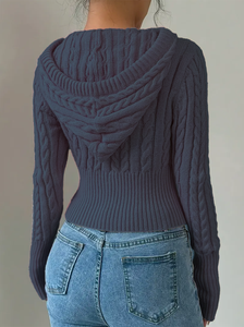 Women's Lime Green <b>Cropped</b> <b>Zip</b>-<b>Up</b> Sweatshirt Oversized Drop-Shoulder Fleece Full Sleeve Stand Collar Autumn Wear - Product Image 4