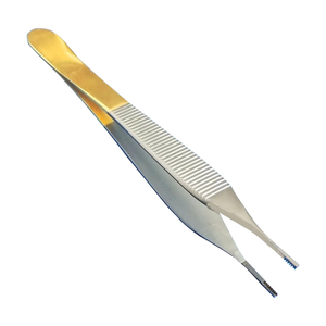 Pinzas de Disección Adson Premium TC, con Punta de Carburo de Tungsteno, Acero Inoxidable, Instrumentos Médicos Quirúrgicos con Dientes Serrados, CE ISO - Product Image 5