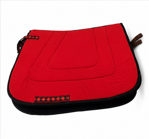 Horse Dressage English Saddle <b>Pad</b> with Cotton and Foam Filling for Competition and Training - Product Image 3