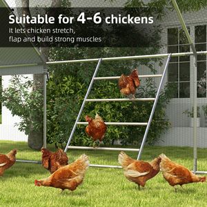 Barra di Sosta per Pollaio Jungle Gym 55'' x 33.75'' - Accessorio Premium per Gabbie Animali - Product Image 5