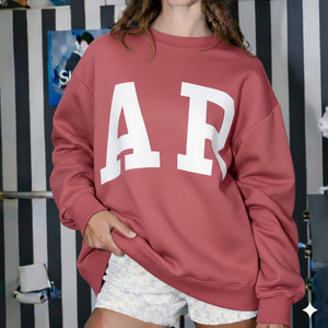 Sweat-shirt à col montant entièrement personnalisé en molleton épais 100 % coton écologique, brodé sur le devant, style pull-over décontracté pour l'hiver - Product Image 1