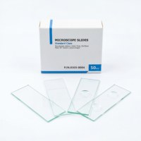 Pre Cleaned 25x75mm Microscope Slides with Multiple Types for Laboratory Histology and Microscopy Use Plain Frosted Concave