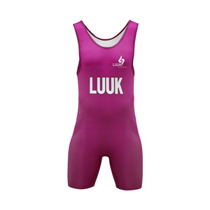 Elite Men's Wrestling <b>Singlet</b> Premium Quality Competition Gear Flexible Compression Fit for Clubs Schools and Teams - Product Image 4