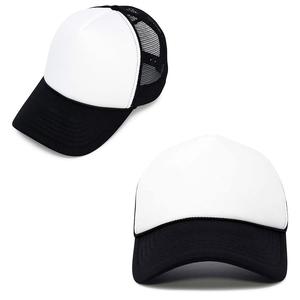 Custom Logo Embroidered Trucker <b>Hat</b> for Men Made Pakistan Blank Mesh Outdoor Sport Cap for Performance Cycling Beach Casual Use - Product Image 1