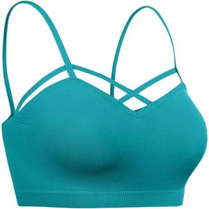 New Arrival High Quality Plus Size Lightweight Women's Sports <b>Bra</b> Front Yoga Fitness Gym <b>Bra</b> High Support Four-Way <b>Stretch</b> - Product Image 2