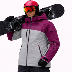 Pakistan Based Ski Wear Manufacturer Custom Waterproof Hooded Zipper Snow Jacket -Tex Unisex Adult Winter Sports Apparel OEM - Product Image 2