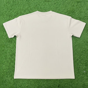 เสื้อยืดโอเวอร์ไซส์ลายกราฟิกสำหรับผู้ชาย ผ้าคอตตอนหนา คอกลม ไหล่ตก ทรงหลวม รับผลิตตามแบบ OEM ขายส่ง - Product Image 2