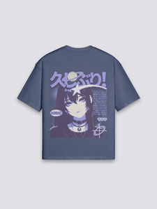 Camiseta de Manga Corta con Diseño de Manga Japonés, Transpirable, Lavable, de Algodón Puro, Marca de Moda, para Verano - Product Image 3